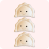 Team Poland Pierogi Plush 3PCS